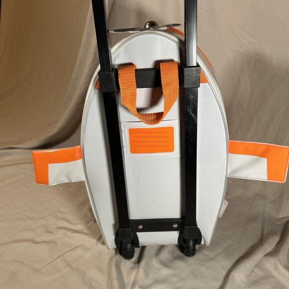 Disney Planes "Dusty" Orange Rolling Children's Suitcase Luggage EUC - Picture 13 of 16